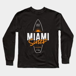 Miami Surf Long Sleeve T-Shirt